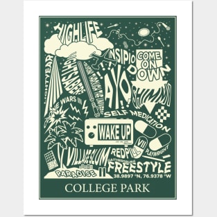 College Park Poster (Tracklist) - Logic Posters and Art